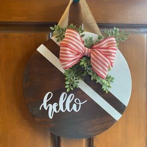 Wooden Door Hanger